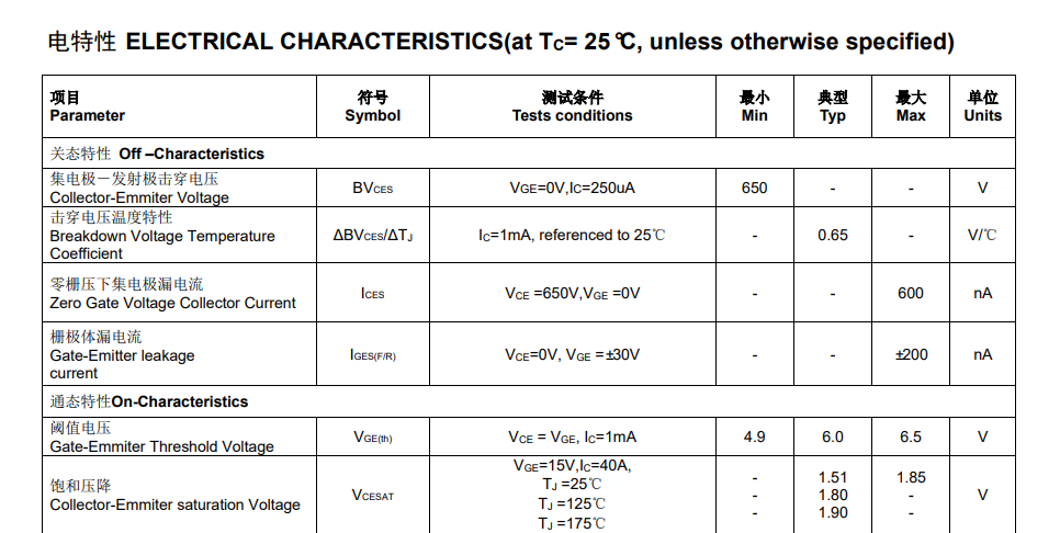 车载逆变器选IGBT管?这家igbt管工厂的FHA40T65A单管替换仙童FGH40N60SFD实测 车载逆变器选IGBT管?这家igbt管工厂的FHA40T65A单管替换仙童FGH40N60SFD实测
